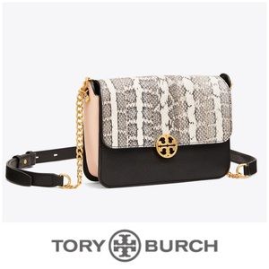 Tory Burch Snake Chelsea Bag EUC